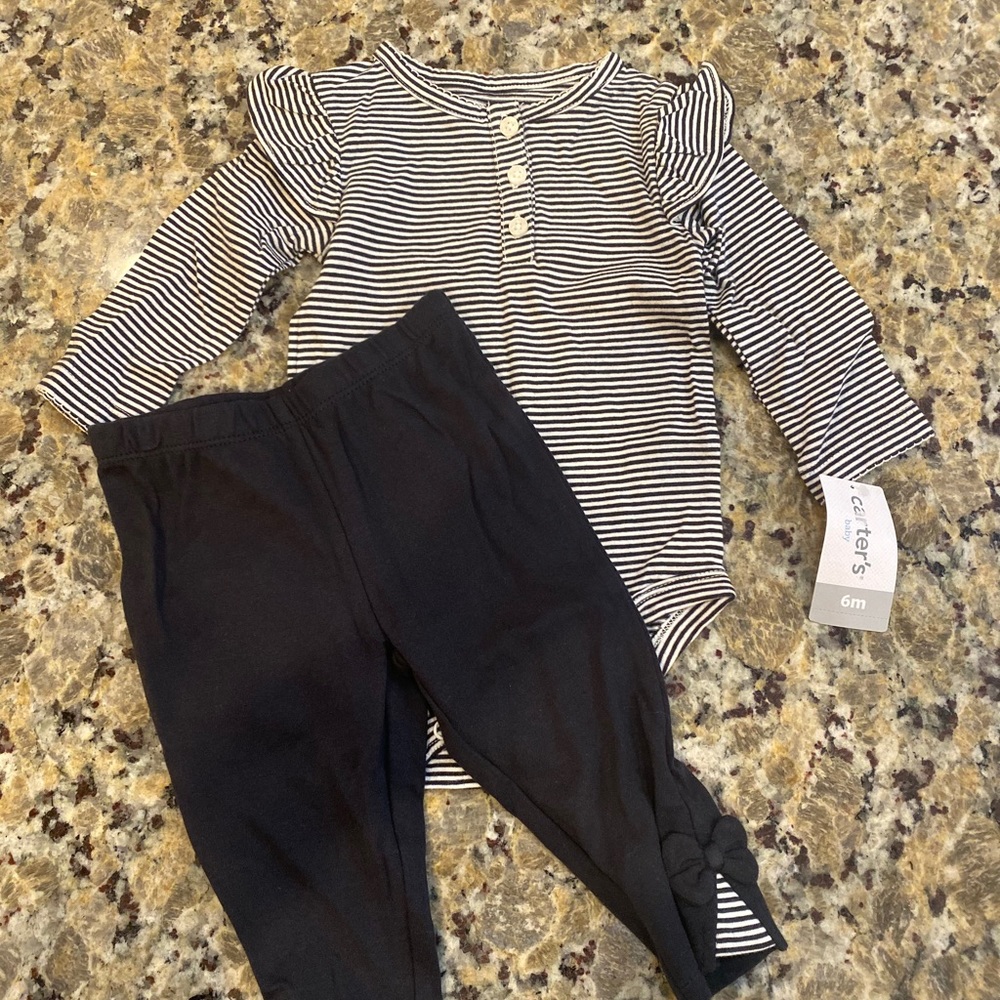 Carters baby girl set